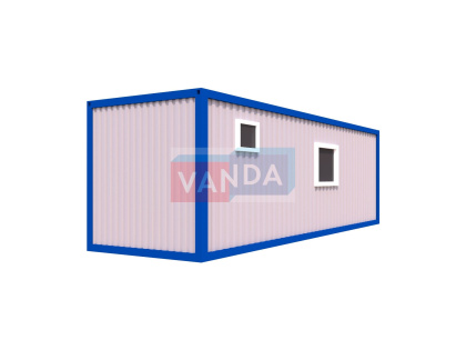 Блок контейнер офисный с отделкой МДФ № 9 (вариант 2)